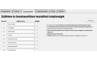 Az itt beállítható tulajdonságok feltétlen fontosak a termékek szerkesztése, megjelenítése szempontjából.